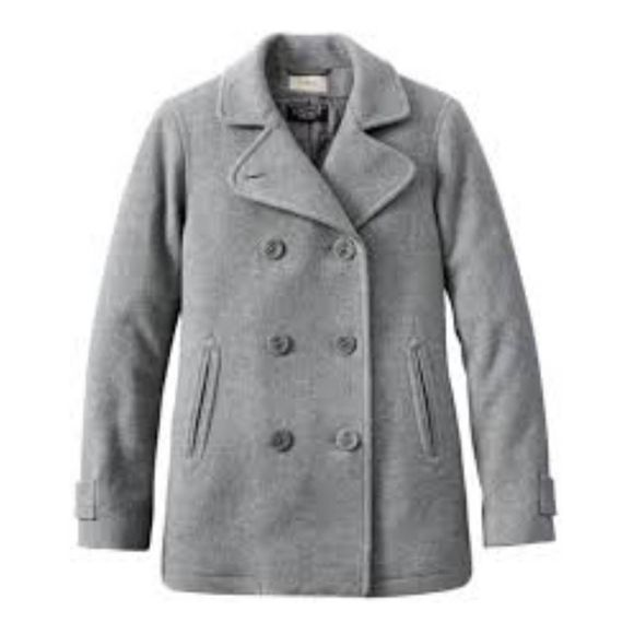 L.L. Bean Jackets & Blazers - Bellandi for L.L. Bean 100% Wool Pea Coat with Thinsulate Lining